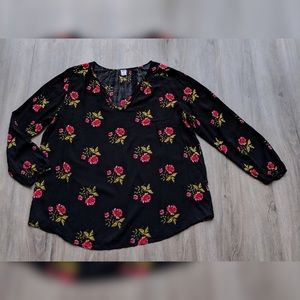 Old navy flowy floral top